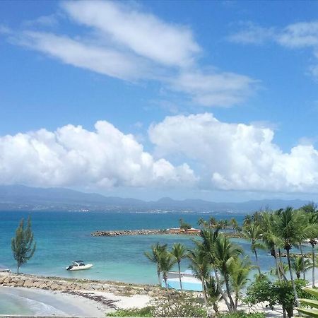 F1 Vue Mer, Acces Plage, En Centre-Ville Le Gosier  Esterno foto